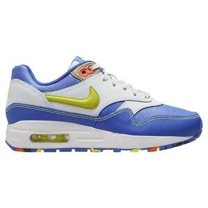 Nike Air Max 1 GS - Size 6Y/7.5w Sneakers Blue Volt HJ9236-488 NEW